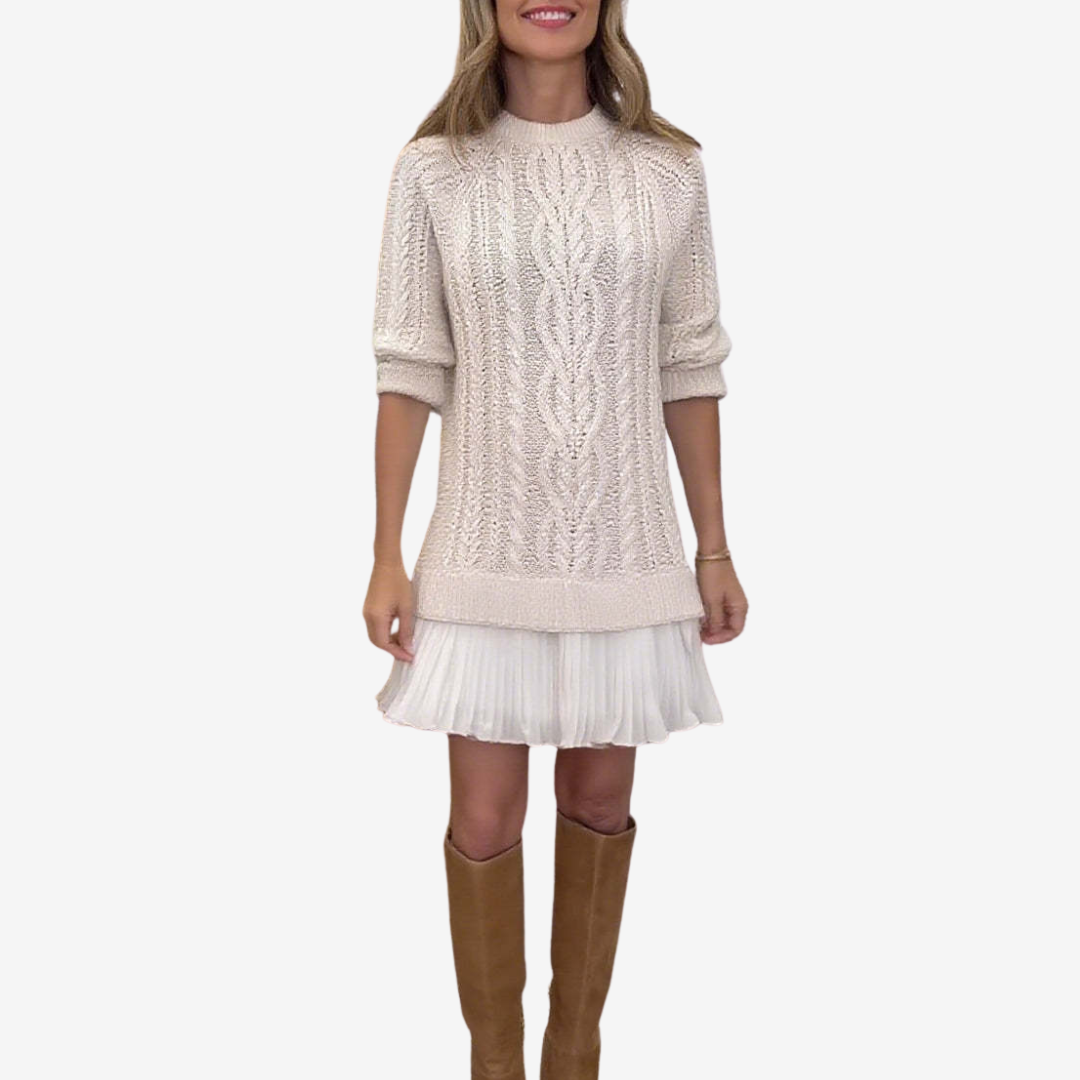 Giorgia™ | Abito Maglione in Maglia