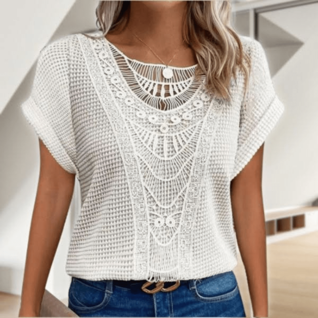 Daniela™ | Elegante Ibiza-style blouse