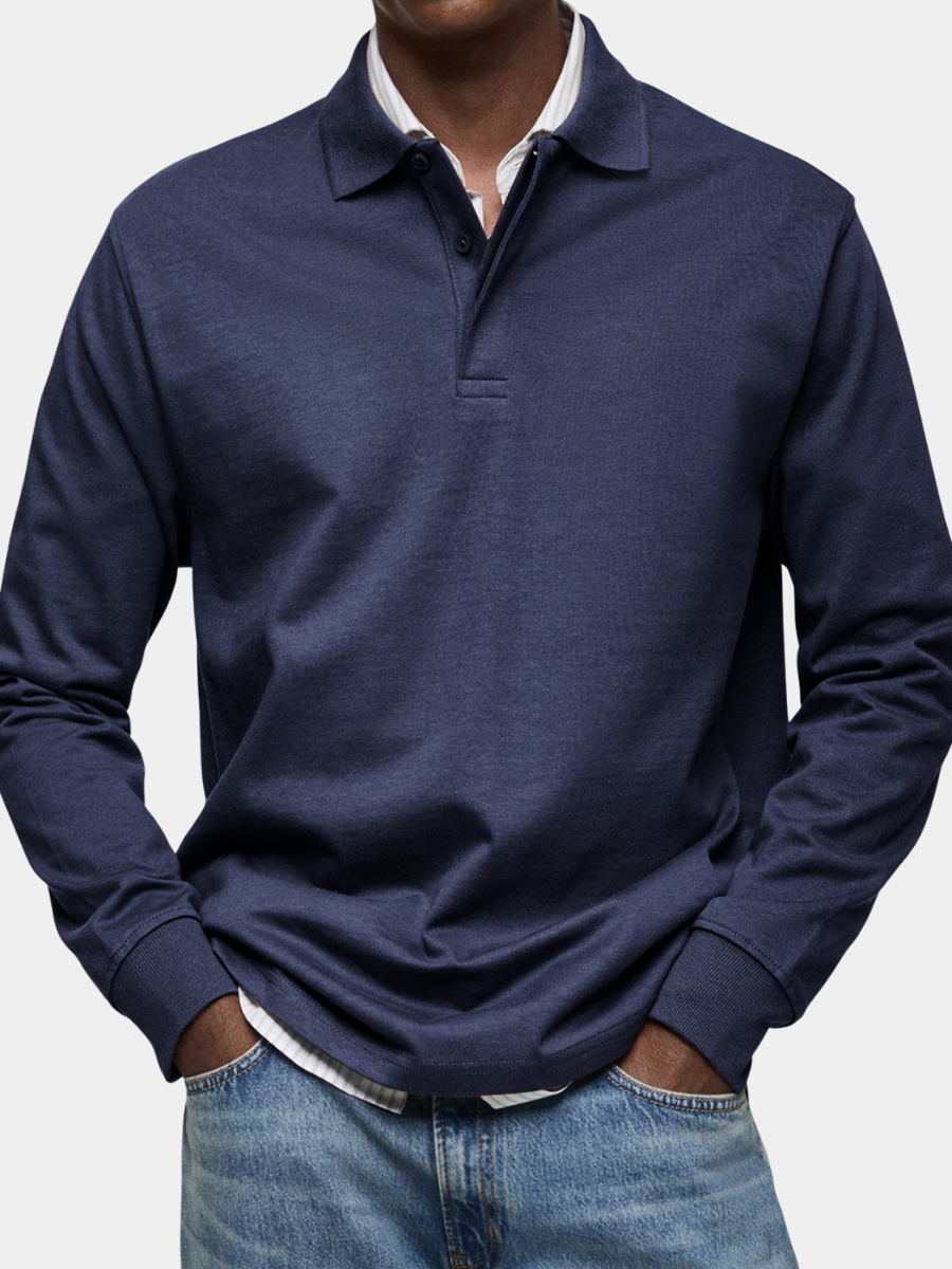 GIULIO | POLO DI LUSSO A MANICHE LUNGHE
