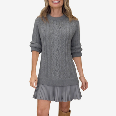 Giorgia™ | Abito Maglione in Maglia