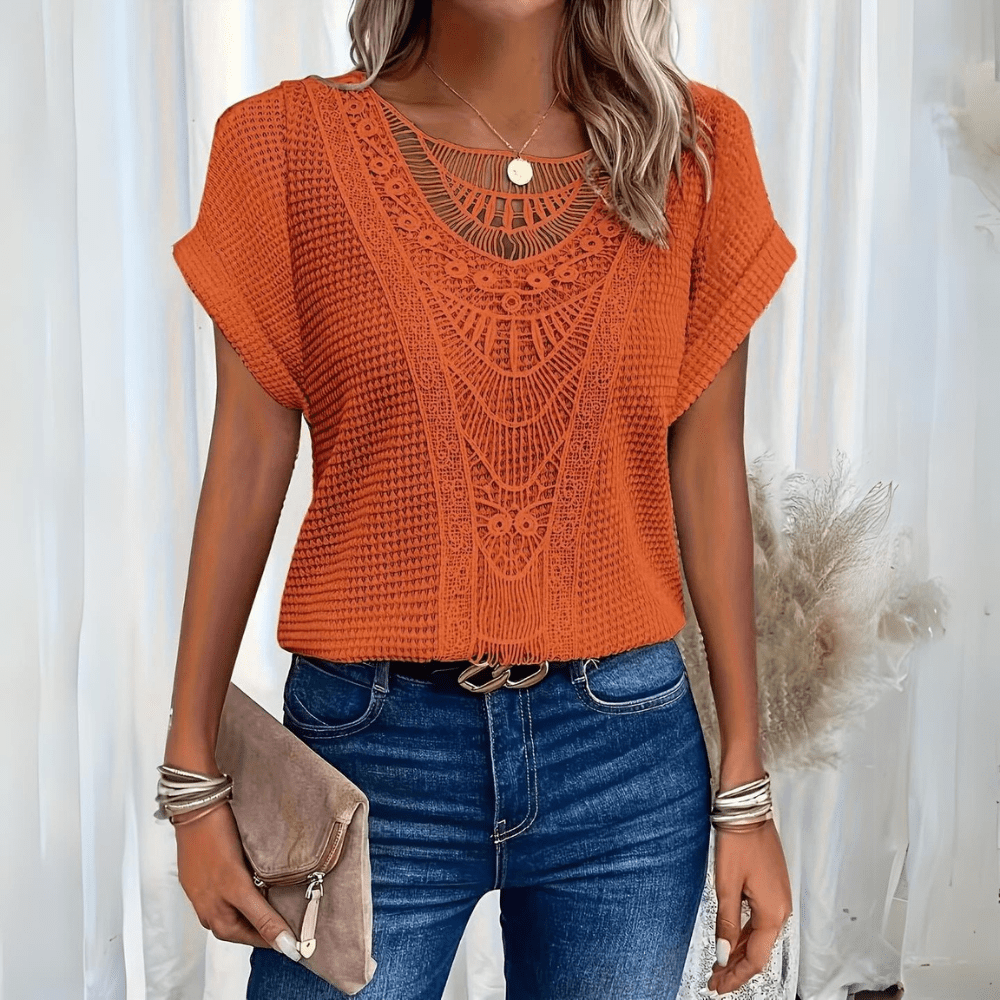 Daniela™ | Elegante Ibiza-style blouse
