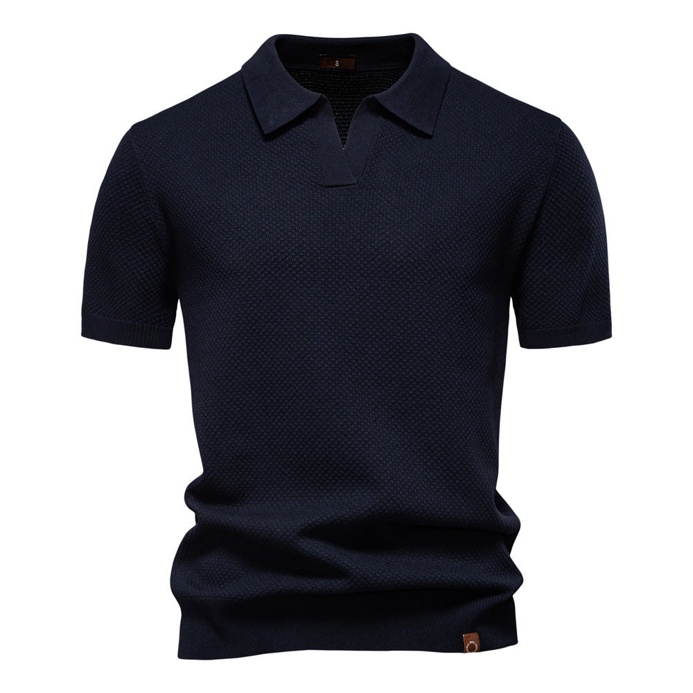 Davide – Polo in tessuto strutturato