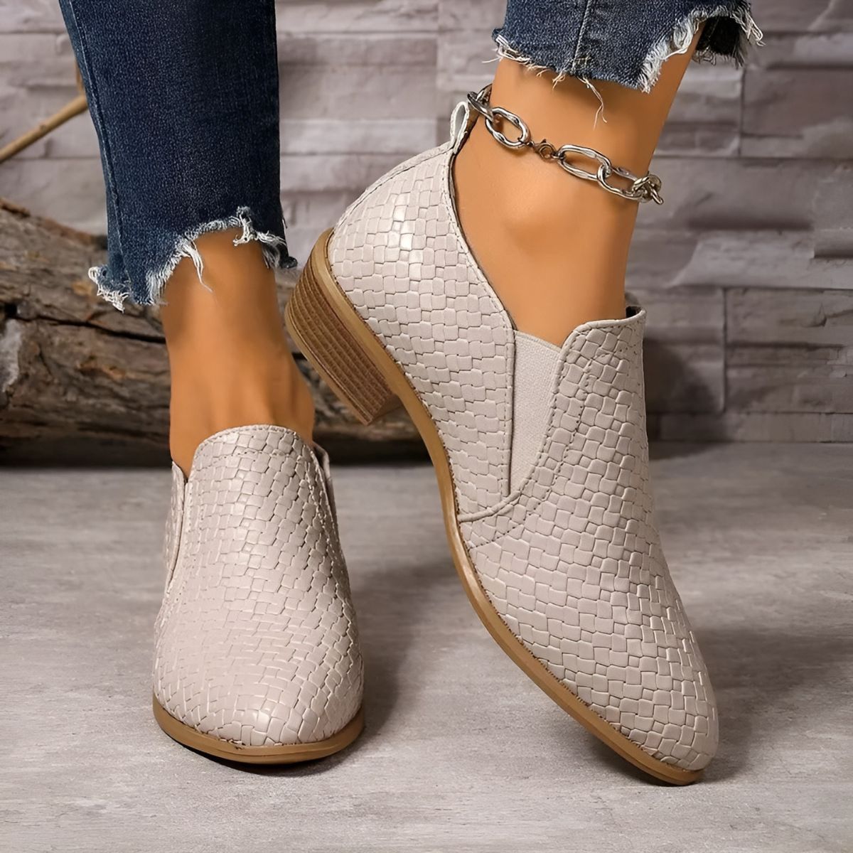 Eleonora™ | Scarpe Oxford Ortopediche in Pelle Vegana