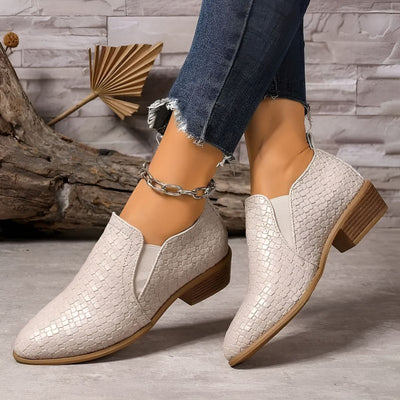 Eleonora™ | Scarpe Oxford Ortopediche in Pelle Vegana