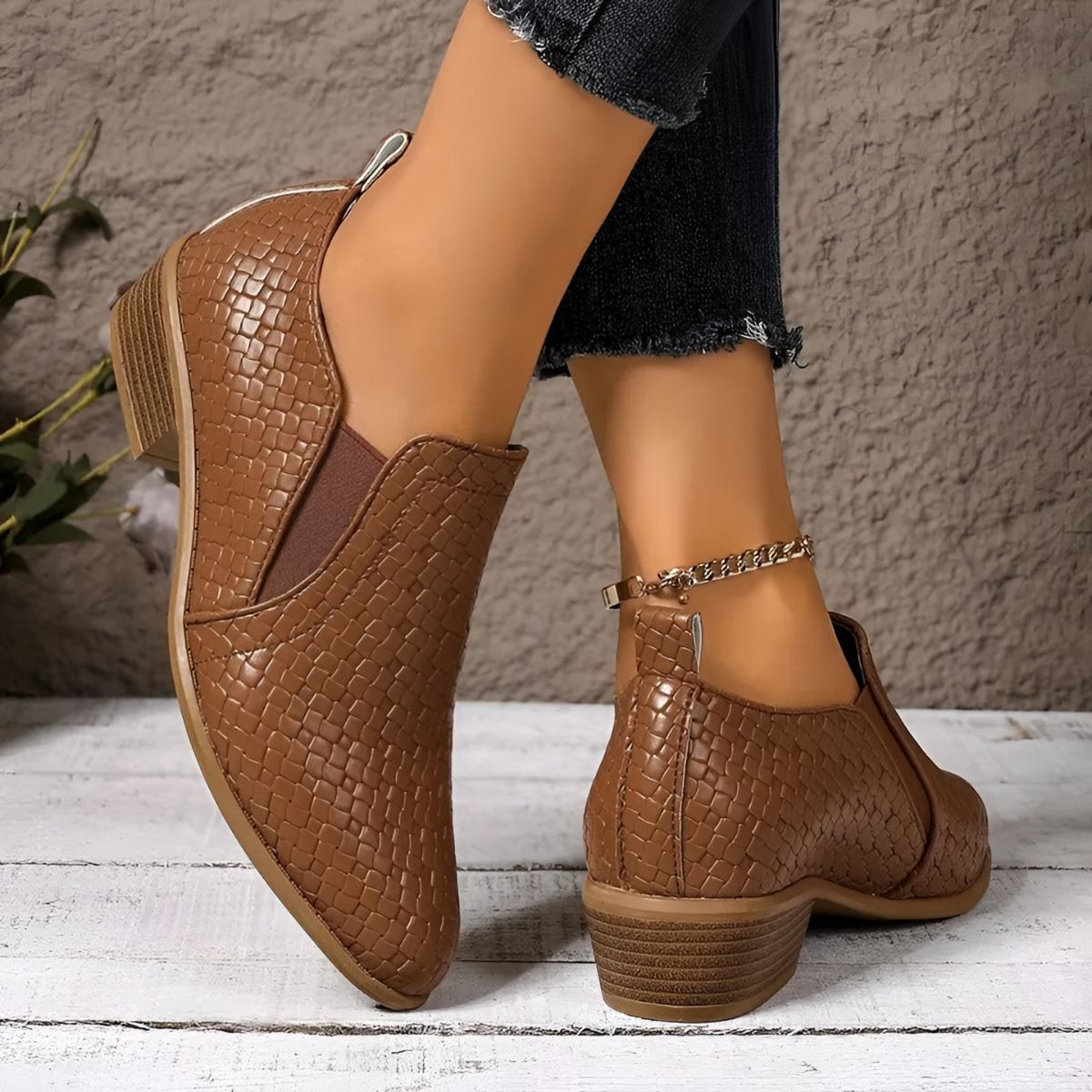 Eleonora™ | Scarpe Oxford Ortopediche in Pelle Vegana