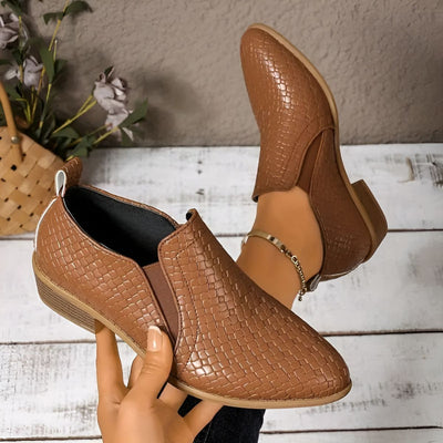 Eleonora™ | Scarpe Oxford Ortopediche in Pelle Vegana