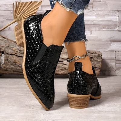 Eleonora™ | Scarpe Oxford Ortopediche in Pelle Vegana