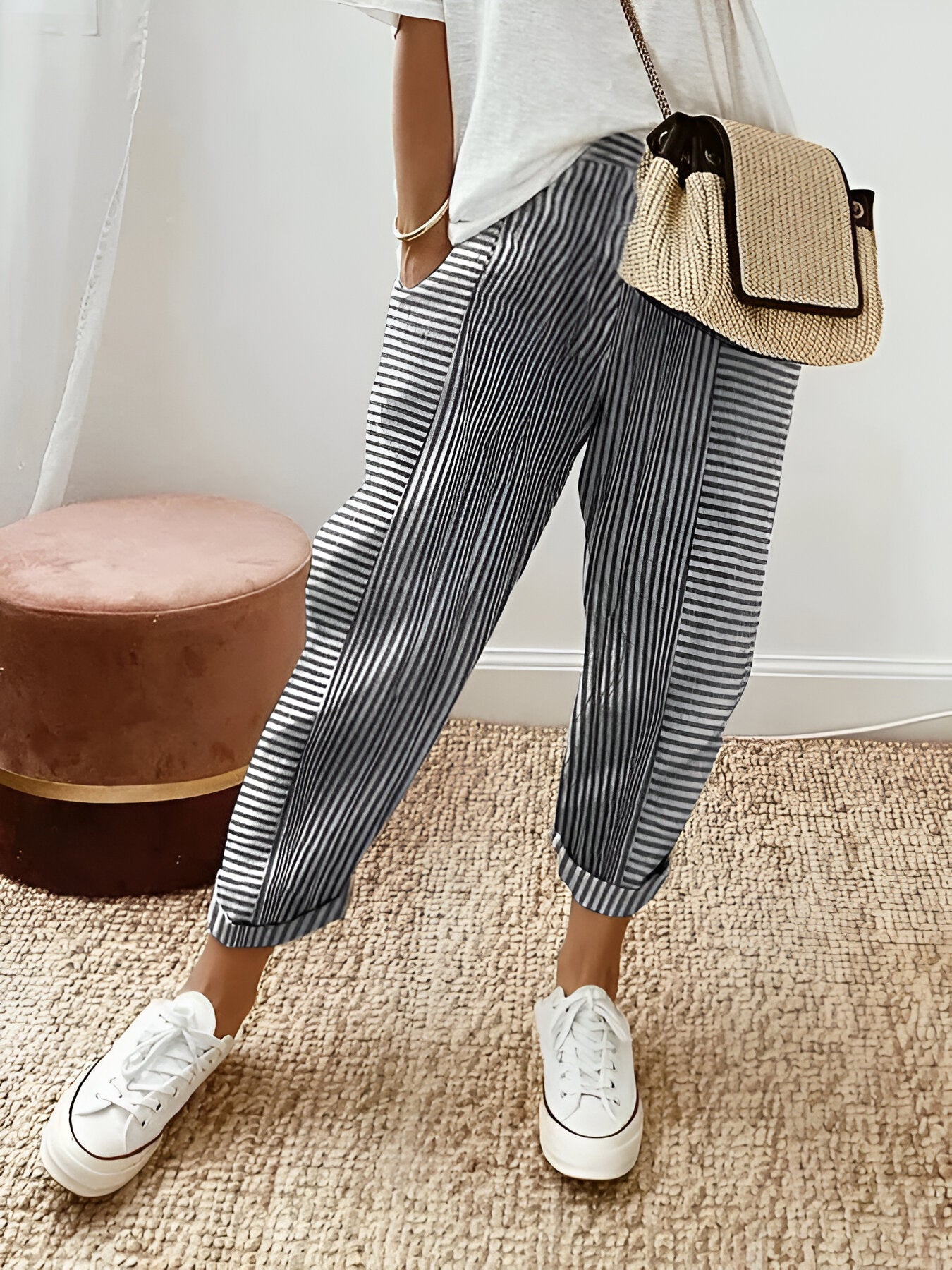 ALESSANDRA™ - Pantaloni a righe
